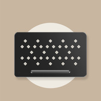 Computermonitorverhogerstandaard 3 in hoogte verstelbaar voor Proof-laptopstandaard Luchtstroomopeningen Zwart 45 graden kantelbaar Desktopprinters