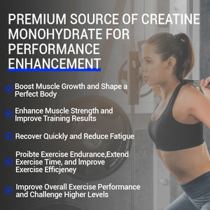Oem פרטי תווית קריאטין monohydrate מהיר שריר בניין גבוה טוהר גבוה קריאטין תוספת צמחים כושר - Product Image 5