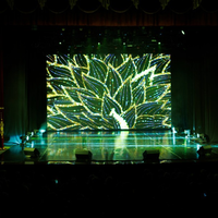 Location d'écrans LED, écran d'affichage intérieur/extérieur, montage rapide, mur vidéo LED P2.97 P3.91, fournisseur