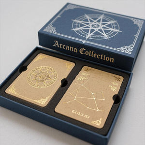 Jeux de société écologiques en gros d'usine, cartes de divination de tarot avec guide - Product Image 3