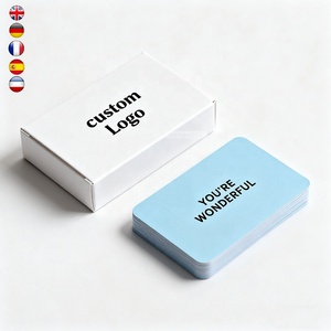 Carta opaca ecologica stampata personalizzata con stampa personalizzata citazione motivazionale ti amo carta di affermazione della salute mentale - Product Image 2