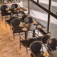 Mobilier de luxe léger et moderne pour boîte de nuit, lounge chicha, restaurant, banquette, canapé, acier inoxydable, 2 places, salle à manger, extérieur, hôtel
