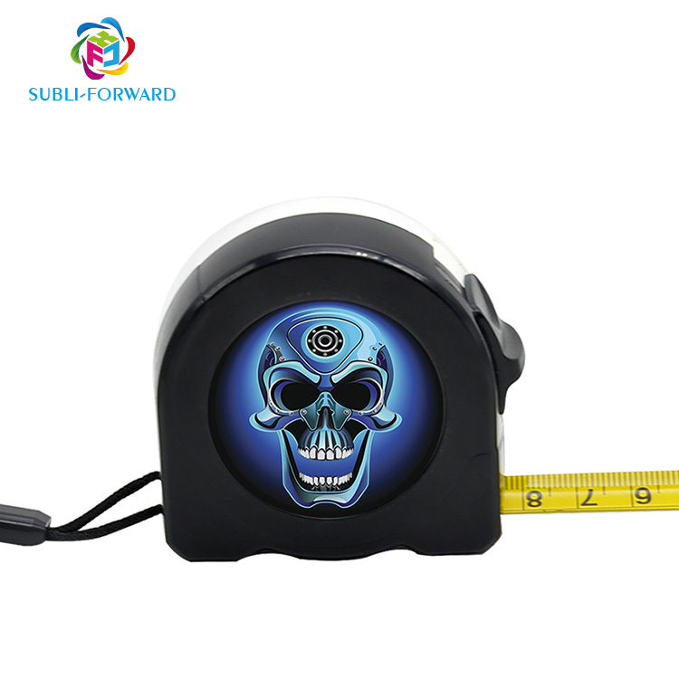 Высококачественная дизайнерская рулетка 5 м с зажимом для ремня и лентой, портативная стальная мерная лента для сублимации