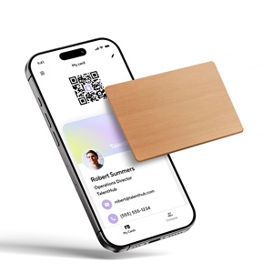 Tarjeta Inteligente de Madera RFID de Alta Calidad, Tarjeta NFC de Madera - Product Image 5