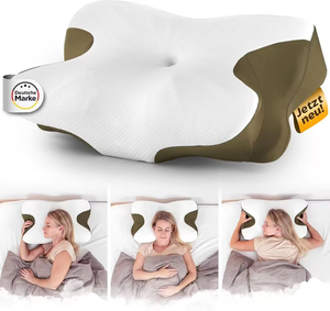 وسادات مريحة مريحة لفرد الوعاء عند الوخز وخسارة الرقبة ومناسبة للنوم - Product Image 1