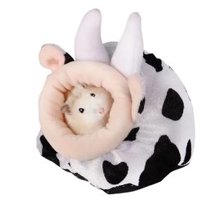 Bonito nido de lana, <span class=keywords><strong>cabaña</strong></span> colgante, jaula, cama de hámster, casa cálida para pequeños roedores, ratones, ratas, hámster Dwraf, jerbo, planeador de azúcar - Product Image 6