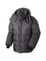 Parka d'Hiver d'Extérieur Homme en Duvet Légère et Rembourrée
