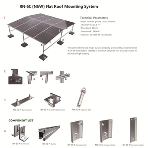 <span class=keywords><strong>Support</strong></span> photovoltaïque pour <span class=keywords><strong>toit</strong></span> <span class=keywords><strong>plat</strong></span>, <span class=keywords><strong>support</strong></span> photovoltaïque réglable en forme de Z, système de <span class=keywords><strong>support</strong></span> photovoltaïque en alliage d'aluminium - Product Image 1