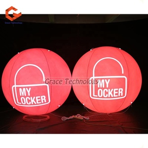 Ngoài trời bóng cho quảng cáo, hộp đêm PVC Inflatable bay ánh sáng Helium bóng cho Đảng trang trí - Product Image 6