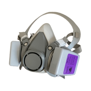 หน้ากากป้องกันแก๊สพิษที่มีประสิทธิภาพสูงพร้อมถ่านกัมมันต์และตัวกรองสองชั้นผ้าฝ้ายซิลิโคนช่วยหายใจ - Product Image 3