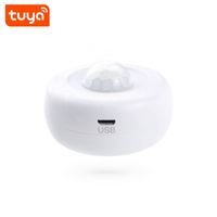 Penjualan laris Tuya Wifi plafon PIR Sensor gerak bahan ABS mendukung kontrol penghubung dengan lampu Led Tuya rumah pintar QD Smart-HW400B