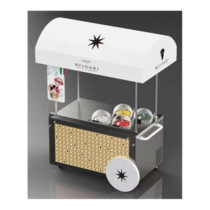 Fresh Gelato Yogurt Sorbet <strong>Slush</strong> Hot Sale 4 Tubs Outdoor PRO V4 Cart Miles Air-cooling Continuous Churning Ice Cream Machine - Product Image 3