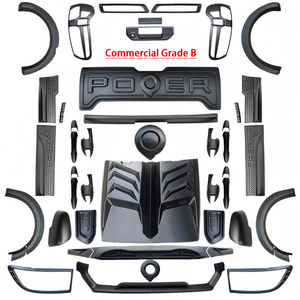Kit de Carrocería Exterior de ABS y Embellecedor de Parachoques con Rejilla, de Fácil Instalación para GWM Poer Pickup Comercial/Pasajeros/Todoterreno - Product Image 4