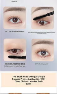 <span class=keywords><strong>Mascara</strong></span> de luxe à paillettes couleur marron, marque privée, tube, waterproof, longue tenue, volume et allongement, hydratant pour les yeux - Product Image 5