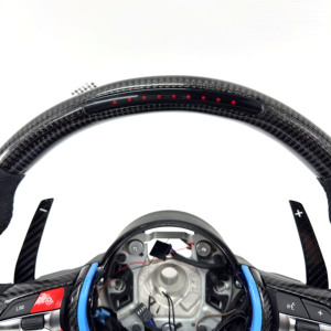 Volant à fond plat <span class=keywords><strong>BMW</strong></span> F30 pour M3 F10 F82 M4 E87 F32 M6 E90 E92 M5 F80 <span class=keywords><strong>Prix</strong></span> de gros - Product Image 5