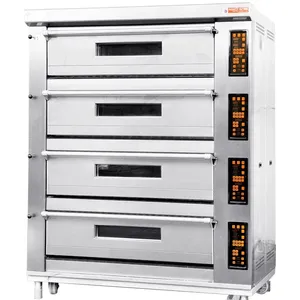 Commercial Electric Baking Deck Oven With 8 Trays Of 400*600 Mm For Bakery Stores