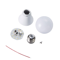 Ampoule LED SKD 12W 100LM/W, pièces de rechange, culot E27/B22 pour éclairage d'entrepôt, température de couleur 3000K, matériau PC, usage résidentiel