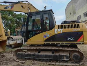 Excavadora Usada Caterpillar 312 310 de 12 Toneladas, Excavadora Hidráulica Mediana, Motor Cummins Original de Japón, Buen Estado, Pocas Horas, Precio Económico - Product Image 6