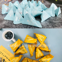 Machine à emballer automatique de sachet de pâte de tomate de bâton de miel de forme de triangle avec l'impression de date