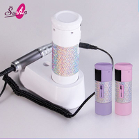 Polisseuse à ongles sans fil promotionnelle 45000 tr/min, perceuse à ongles portable rechargeable avec écran LED pour manucure et pédicure