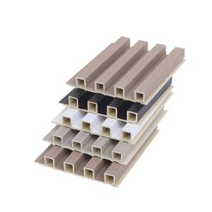 لوح جداري حديث من مركب الخشب والبلاستيك المغلف بالـ PVC للديكور الداخلي مع تصميم مضلع مقاوم للماء والحريق - Product Image 5