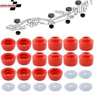 ชุดบูชตัวถังรถ Auso-Racing รุ่น 7-141 สีแดง สำหรับ Chevrolet Silverado Sierra 1500 2500 - Product Image 1
