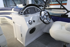 <span class=keywords><strong>Bateau</strong></span> ponton Kinocean 25 pieds 2026 entièrement assemblé avec sièges de luxe, kits de meubles artificiels et espace de rangement à vendre - Product Image 6