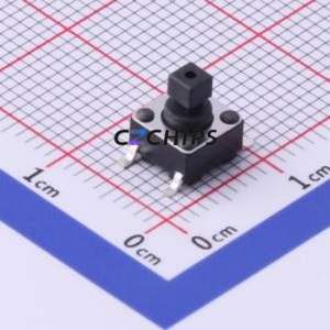 TS-1002ST-BR07316A Tactile Switch SMD-4P,6x6mm Switch Single Pole Single Throw Rectangle Button 1.6N Vertical Mount - Product Image 1