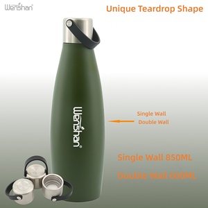 Botella de Agua de Acero Inoxidable de Pared Simple de 900 ml, Ligera, con Forma de Lata de Refresco, para Compradores Mayoristas, Logotipo Personalizado - Product Image 3