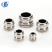 Presse-étoupes métalliques en laiton étanches IP68 pour câbles, en acier inoxydable SS304 SS316, modèles M50 M54 M60 M63 M64