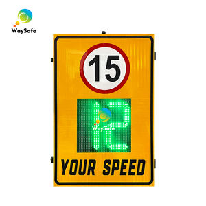 Panneau <span class=keywords><strong>de</strong></span> signalisation solaire LED <span class=keywords><strong>de</strong></span> vitesse <span class=keywords><strong>avec</strong></span> affichage <span class=keywords><strong>de</strong></span> la vitesse et <span class=keywords><strong>de</strong></span> la caméra, clignotant rouge pour la détection <span class=keywords><strong>de</strong></span> survitesse et l'affichage <span class=keywords><strong>de</strong></span> la plaque d'immatriculation - Product Image 4