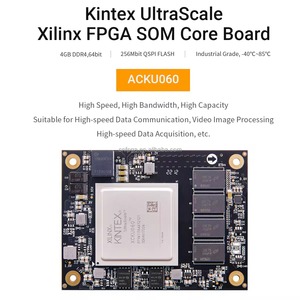 ALINX ACKU060 AMD Xilinx Kintex UltraScale+ XCKU060 PCIe 3.0 FPGA SoM ชุดพัฒนาวงจรรวมแบบฝังตัวบนบอร์ดหลัก - Product Image 6