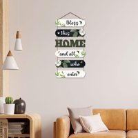 Décoration murale décorative avec citations, support mural lavable pour salon, chambre à coucher, bureau |   Design moderne |   Cadeaux