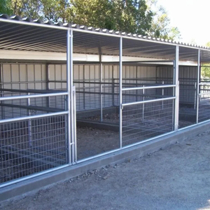 Modern taşınabilir binicilik avrupa tarzı metal çerçeve at istikrarlı besleyici ile çatı - Product Image 1