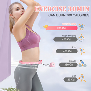 Top Người Bán Có Thể Tháo Rời Xách Tay Thể Thao Vòng Tròn Thông Minh Hoop Tập Thể Dục Tập Thể Dục Vòng Tròn Cho Trọng Lượng Giảm Cân - Product Image 6