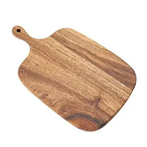 Tabla de cortar de madera para cocina, tabla de cortar de marca personalizable, ecológica, cuadrada, pequeña