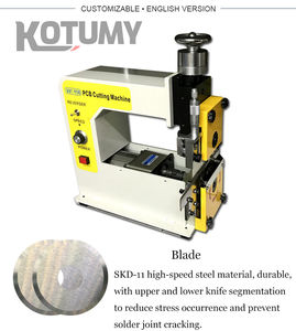 Mesin Pemotong PCB V-cut Multifungsi Mesin Pemisah PCB Pemotong Alur 110V/220V - Product Image 2