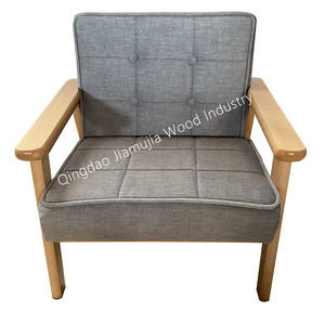 <span class=keywords><strong>Fauteuil</strong></span> simple moderne, écologique, simple, rembourré, salon, <span class=keywords><strong>fauteuil</strong></span> en bois massif pour enfants - Product Image 4