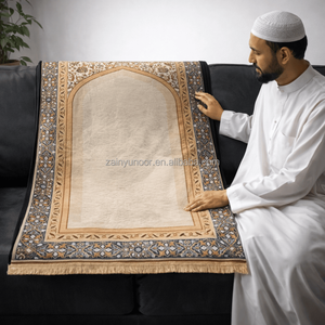 Tappeto da Preghiera Islamico Antiscivolo per Casa e Moschea, Vendita all'Ingrosso - Product Image 4