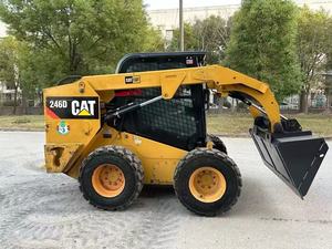 Mạnh mẽ Cat 246d Skid chỉ đạo Bộ nạp với cao-lift thiết kế và kèm theo cabin cho trang trại, xây dựng và ứng dụng công nghiệp - Product Image 5