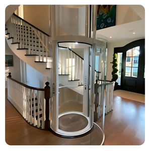 लक्जरी परिपत्र लिफ्ट | प्रीमियम विला और वाणिज्यिक भवनों के लिए 360 ° पैनोरमिक लिफ्ट - Product Image 5