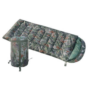 Outdoor Hochwertige Baumwolle Schlafsack Trekking Wandern Warm halten Camo Wasserdicht Tragbar Angeln Camping Schlafsack - Product Image 5