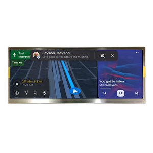 หน้าจอแสดงผล TFT LCD รุ่น HSD123KPW1-A30 ขนาด 12.3 นิ้ว ความละเอียด 1920*720 แบบ LVDS ความสว่างสูง 850nits รองรับอุณหภูมิกว้าง สำหรับยานยนต์ - Product Image 1