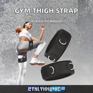 Aofit Boucle de fitness réglable pour les cuisses et les jambes, ferme, durable, portable, <span class=keywords><strong>accessoire</strong></span> d'entraînement musculaire, entraînements, logo personnalisable - Product Image 2