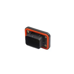 Female Connector Housing Complete with <b>Terminals</b>, Auto Wiring Harness Replacement Connector, OEM Codes 4-1437290-0 / 2-6447232-3 - Product Image 3