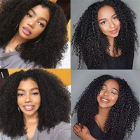 Perruques Courtes Bob Frisées Kinky Abordables en Cheveux Humains Brésiliens, Perruques Lace Front pour Femmes Noires, Perruques Frontales HD en Cheveux Humains, Fournisseurs de Cheveux Humains