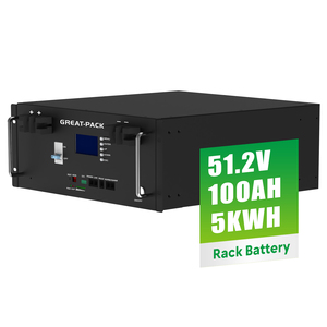 5kWh 10kWh 51.2V 100Ah 200Ah Rack-Mounted Stackable Split Battery for Hybrid Grid Home <b>Energy</b> <b>Storage</b> <b>System</b> - Product Image 1