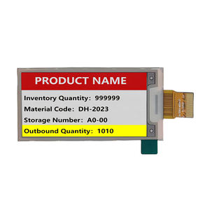 2.66 Inch High-Resolution Three-Color E-Ink Display 152X296 Pixels Spi Interface Epd E-Paper Module Square Shelf Label <b>Price</b> <b>Tag</b> - Product Image 1