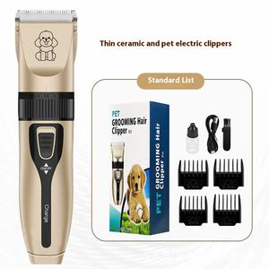 Akülü plastik köpek ve kedi saç tıraş itici sınır ötesi Pet elektrikli kesme - Product Image 6