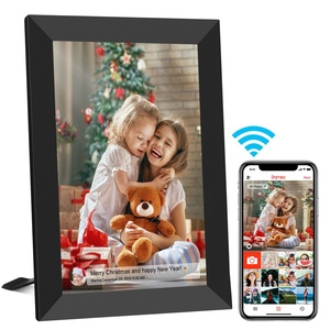 10\" WIFI Sharing Digital Photo Frame IPS Touch Screen Smart Picture Frame Sends Photos MP4 Videos Via FRAMEO Clock Function - Product Image 1